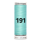 Gutermann garen | 200m | 191 donker mint naaigaren GM - 200 - 191 - DONKER - MINT 4008015090951